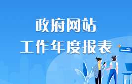政府网站工作年度报表